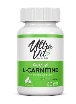 ULTRAVIT acetyl L-CARNITINE 60 капсул ULTRAVIT acetyl L-CARNITINE 60 капсул