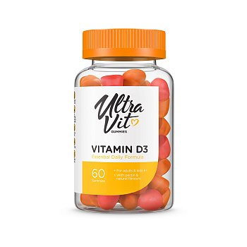 ULTRAVIT Gummies Vitamin D3 - 60 gummies ULTRAVIT Gummies Vitamin D3 - 60 gummies