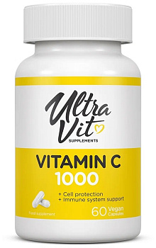 ULTRAVIT VITAMIN C 1000 60 капсул ULTRAVIT VITAMIN C 1000 60 капсул